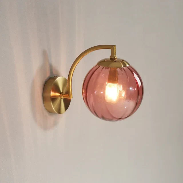 CALORA_ Hinkleyon | Moderne Glaswandlamp - 25 cm x 25 cm x 8 cm