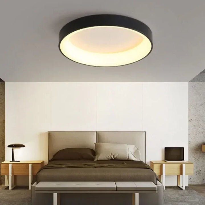 CALORA_ Hinkleyon | Moderne Scandinavische Ronde LED-Plafondlamp