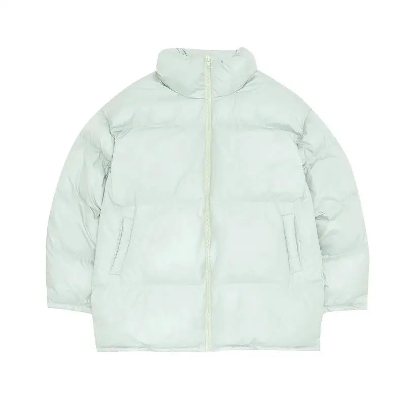 Holly | Warme Puffer Parka Winterjas-Zomer Jassen-Calora-Licht Groen-M-Calora