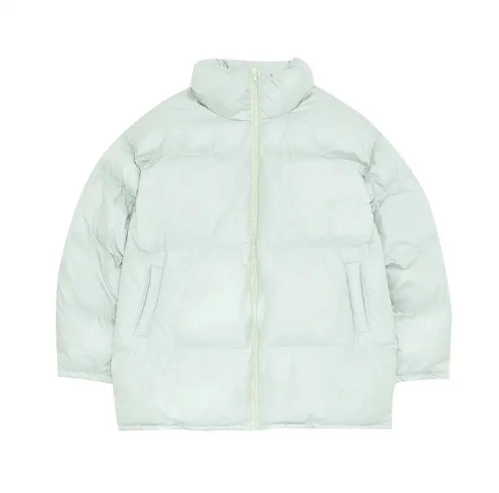 Holly | Warme Puffer Parka Winterjas-Zomer Jassen-Calora-Licht Groen-M-Calora