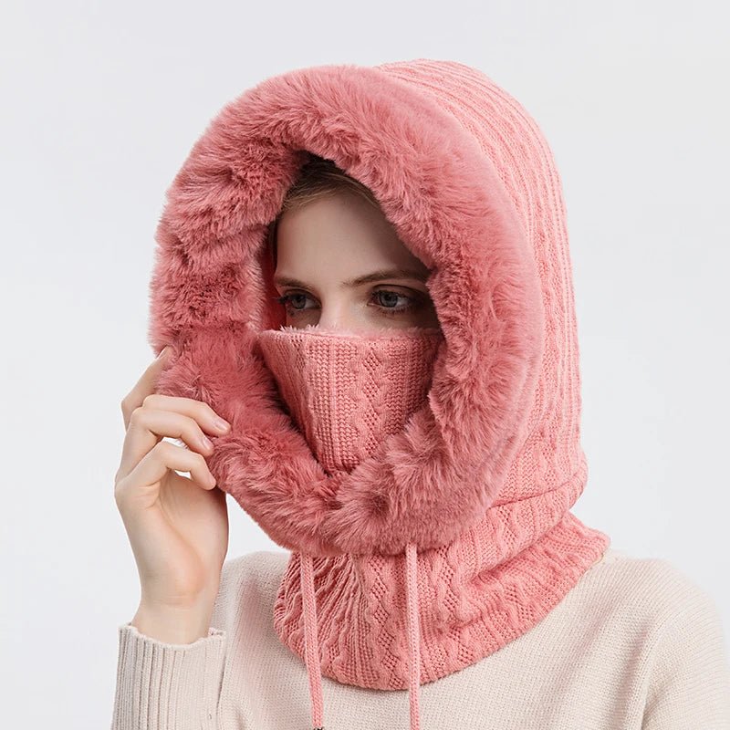 Iceglam | Warme Winter Capuchon-Zomer Jassen-Calora-Rood-Calora