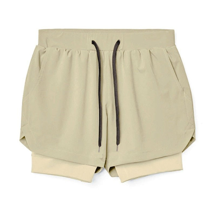Ignite | Gym Dry-Fit Shorts-Sportkleding & Accessoires-Calora-Khaki-S-Calora