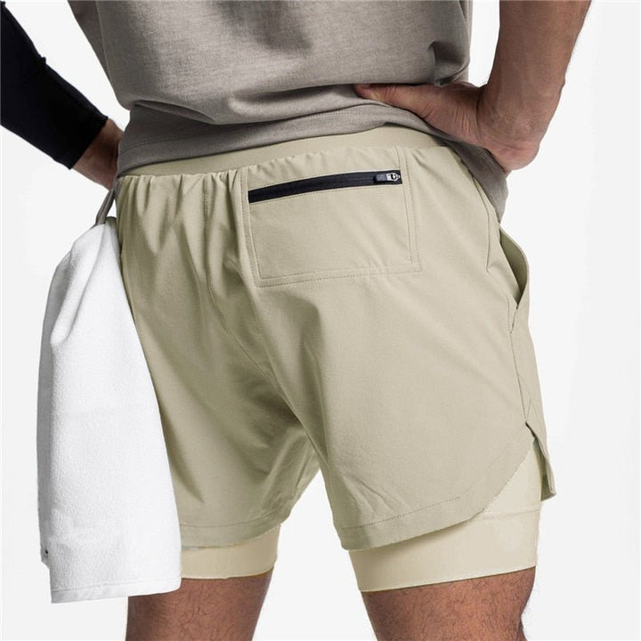 Ignite | Gym Dry-Fit Shorts-Sportkleding & Accessoires-Calora-Zwart-S-Calora