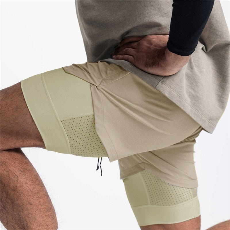 Ignite | Gym Dry-Fit Shorts-Sportkleding & Accessoires-Calora-Zwart-S-Calora