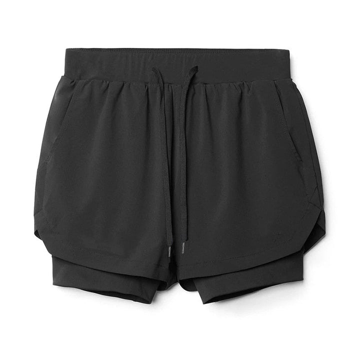 Ignite | Gym Dry-Fit Shorts-Sportkleding & Accessoires-Calora-Zwart-S-Calora
