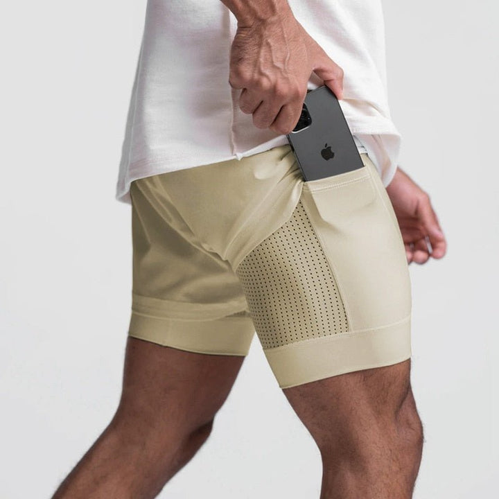 Ignite | Gym Dry-Fit Shorts-Sportkleding & Accessoires-Calora-Zwart-S-Calora