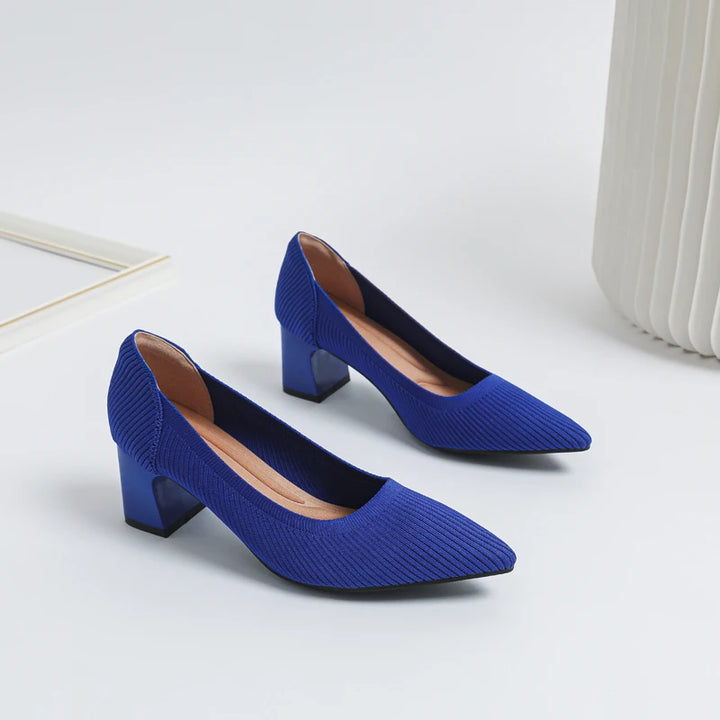 Inara | Luxe Kleurrijke Hakken voor Dames-Hakken-Calora-Blauw-35-Calora