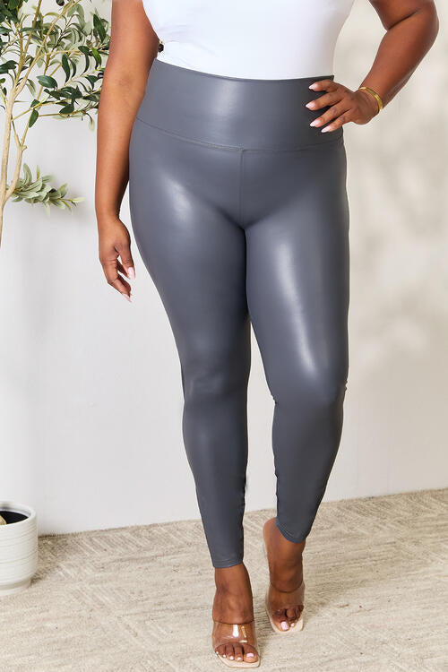 Iselotte | Brede tailleband hoge taille Legging Plus Maat-Sportkleding & Accessoires-Calora-XS-Calora