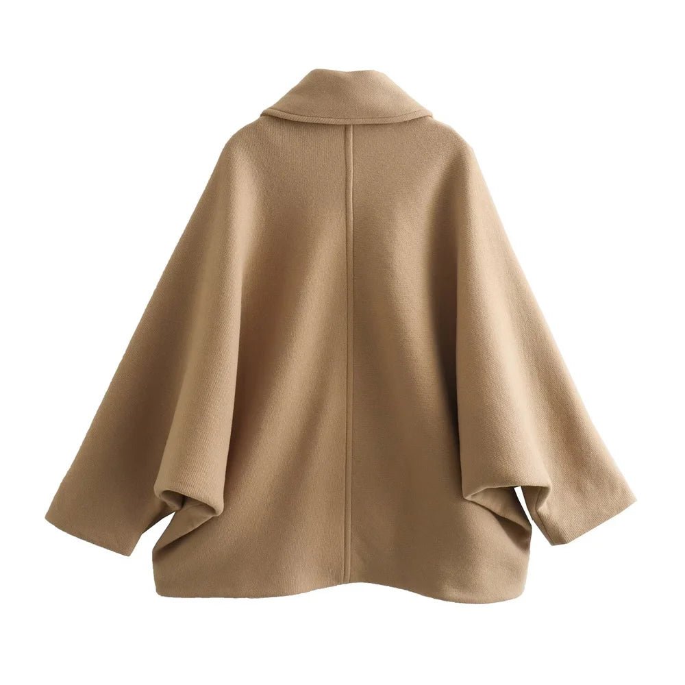 Islaé | Kasjmier Wol Dames Jas-Zomer Jassen-Calora-Zwart-XS-Calora