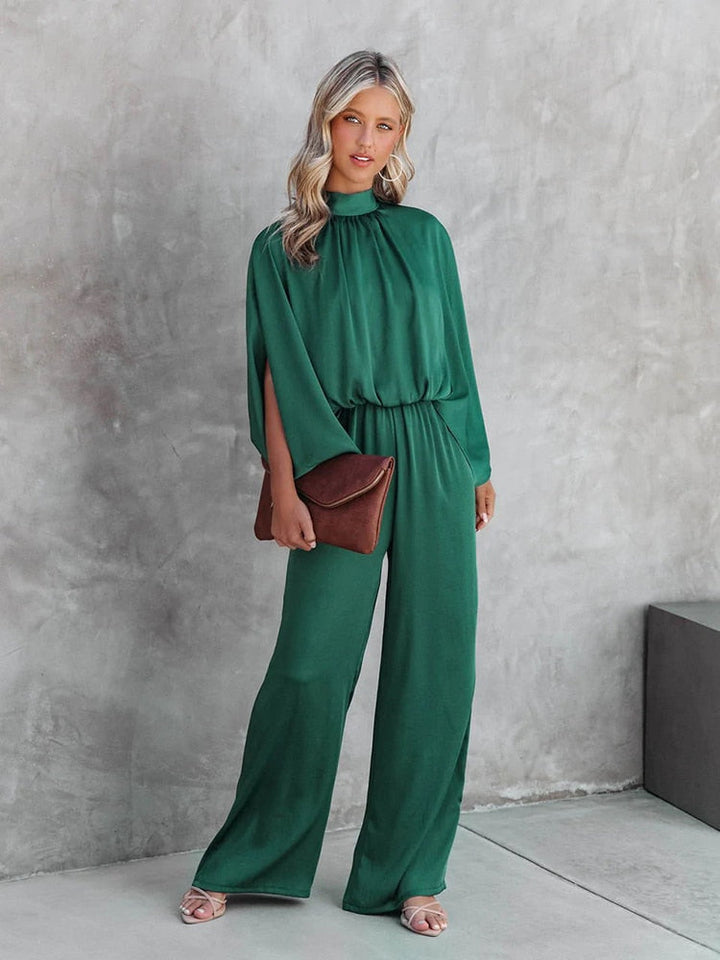 Jolina | Groene jumpsuit-Jumpsuits-Calora-S-Calora