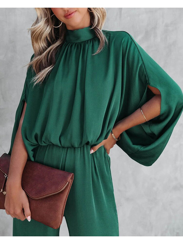 Jolina | Groene jumpsuit-Jumpsuits-Calora-S-Calora