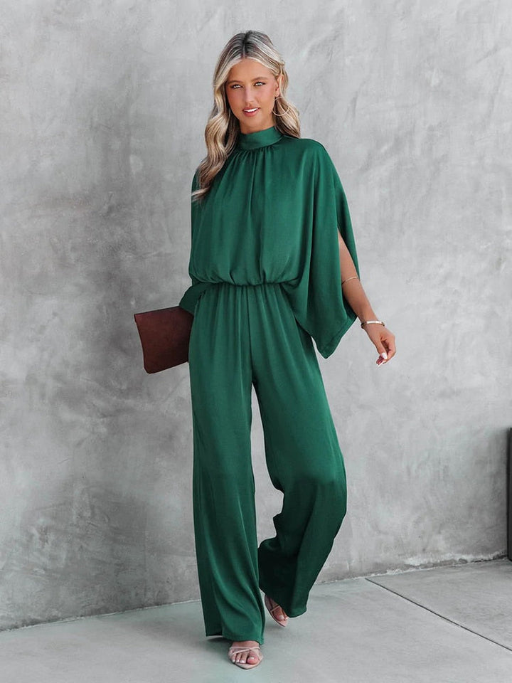 Jolina | Groene jumpsuit-Jumpsuits-Calora-S-Calora