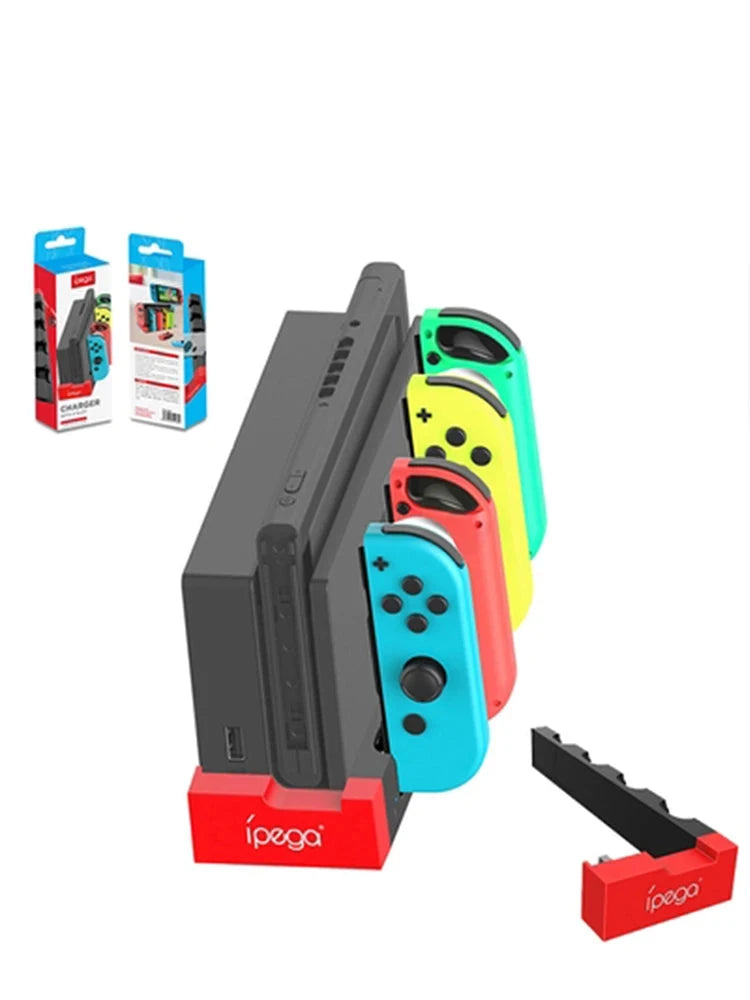 JoyCon Oplaadstation | Nintendo Switch Controller Oplaad Hub-Elektronica/Gadgets-Calora-Groen-Calora