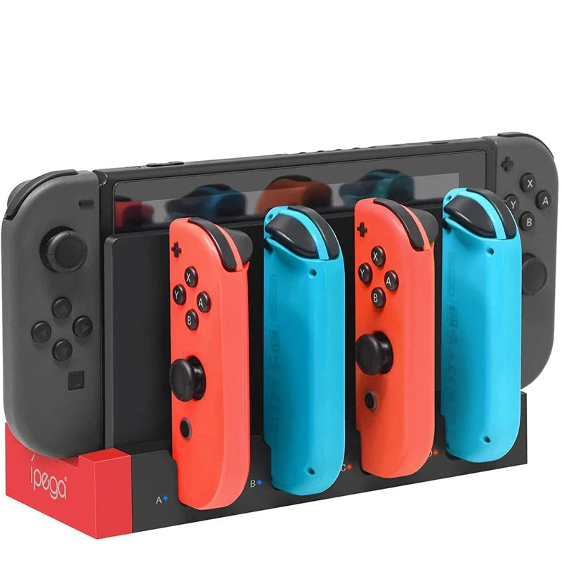 JoyCon Oplaadstation | Nintendo Switch Controller Oplaad Hub-Elektronica/Gadgets-Calora-Groen-Calora