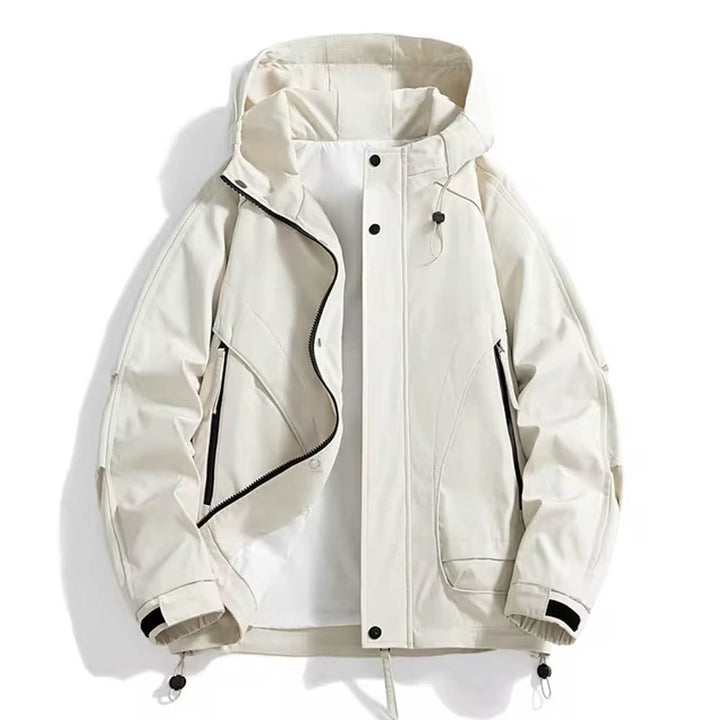 CALORA_ Kenton | Lichte Nylon Winterjas met capuchon