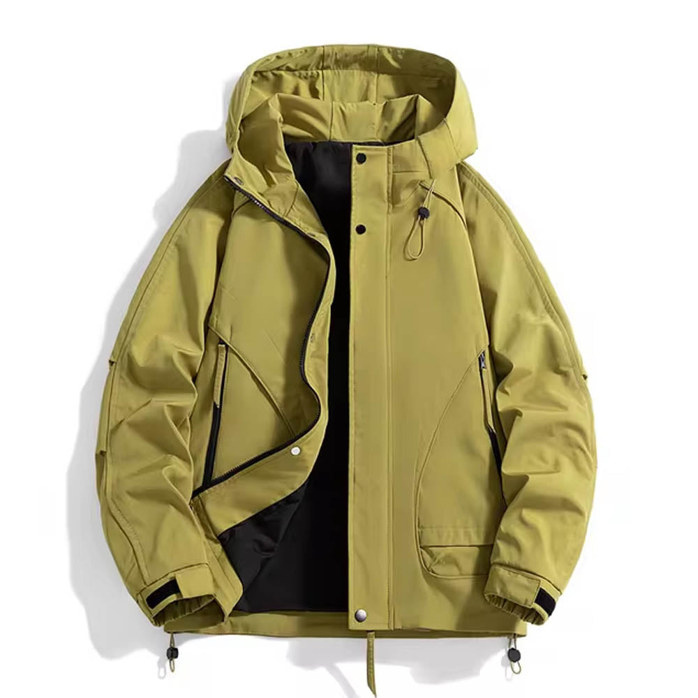 CALORA_ Kenton | Lichte Nylon Winterjas met capuchon