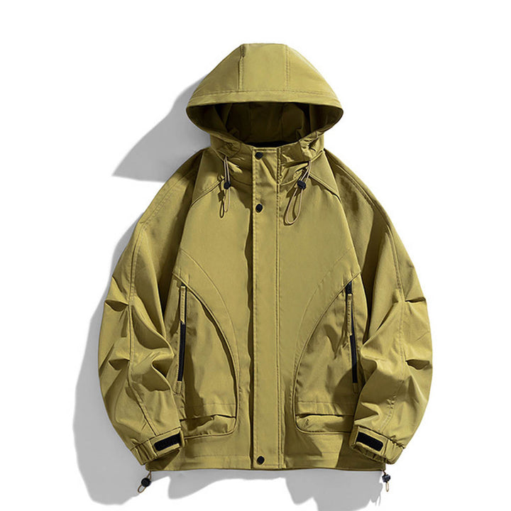 CALORA_ Kenton | Lichte Nylon Winterjas met capuchon