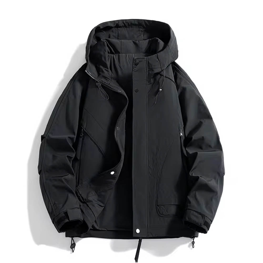 CALORA_ Kenton | Lichte Nylon Winterjas met capuchon