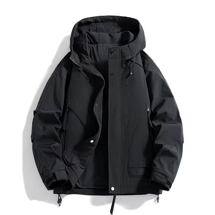 CALORA_ Kenton | Lichte Nylon Winterjas met capuchon