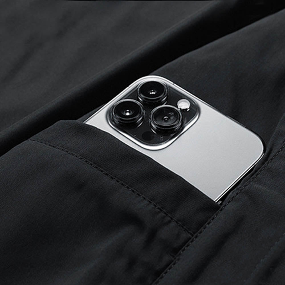 CALORA_ Kenton | Lichte Nylon Winterjas met capuchon