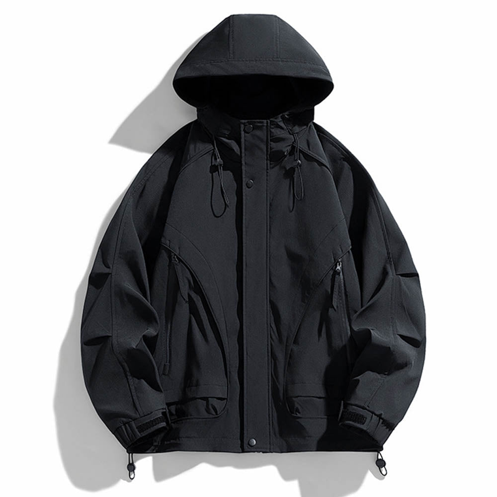 CALORA_ Kenton | Lichte Nylon Winterjas met capuchon