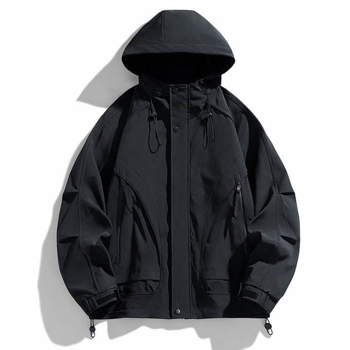 CALORA_ Kenton | Lichte Nylon Winterjas met capuchon