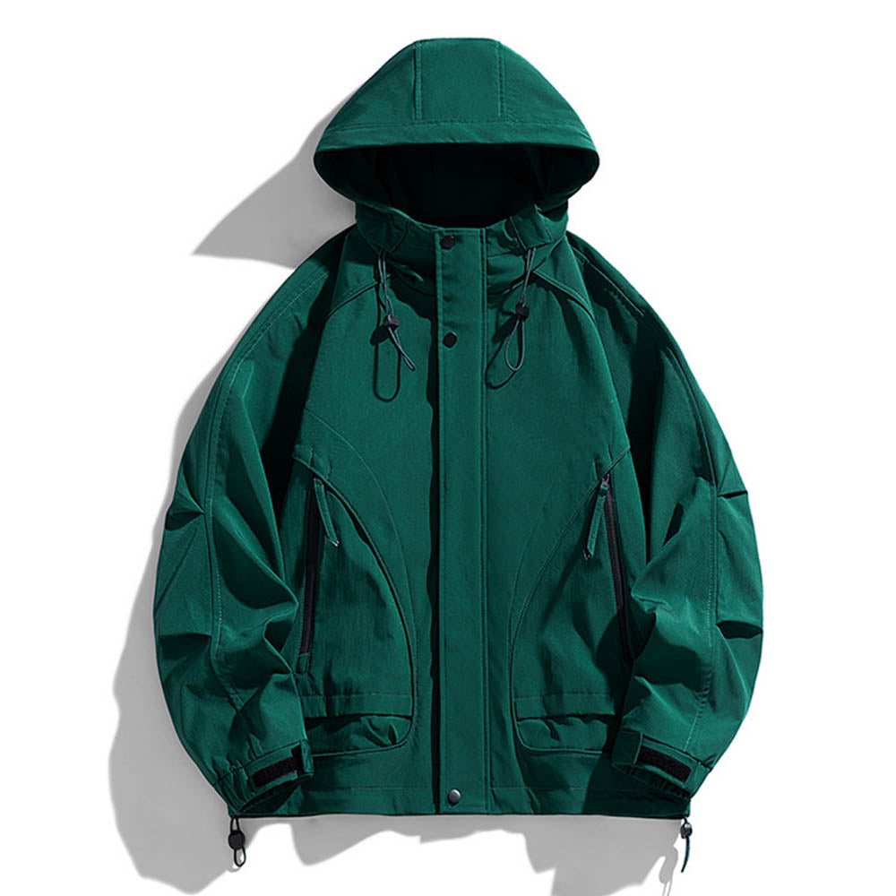 CALORA_ Kenton | Lichte Nylon Winterjas met capuchon