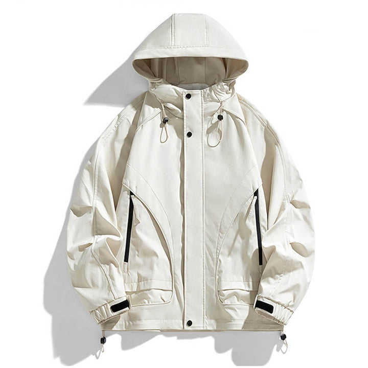 CALORA_ Kenton | Lichte Nylon Winterjas met capuchon