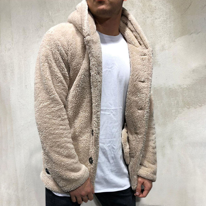 CALORA_ Kenton | Zacht Fleece Vest met capuchon