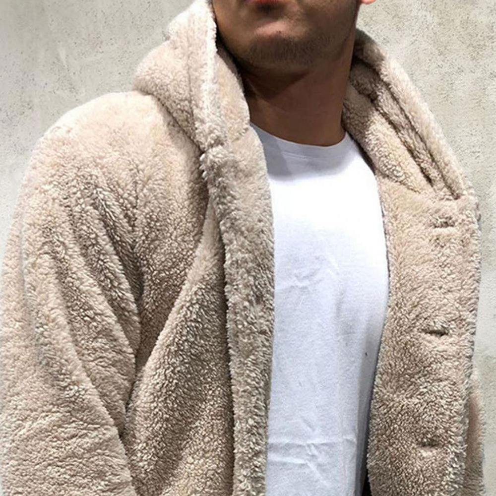 CALORA_ Kenton | Zacht Fleece Vest met capuchon