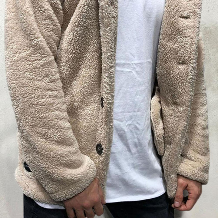 CALORA_ Kenton | Zacht Fleece Vest met capuchon