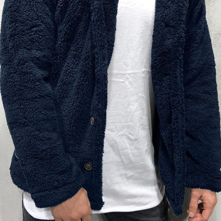 CALORA_ Kenton | Zacht Fleece Vest met capuchon