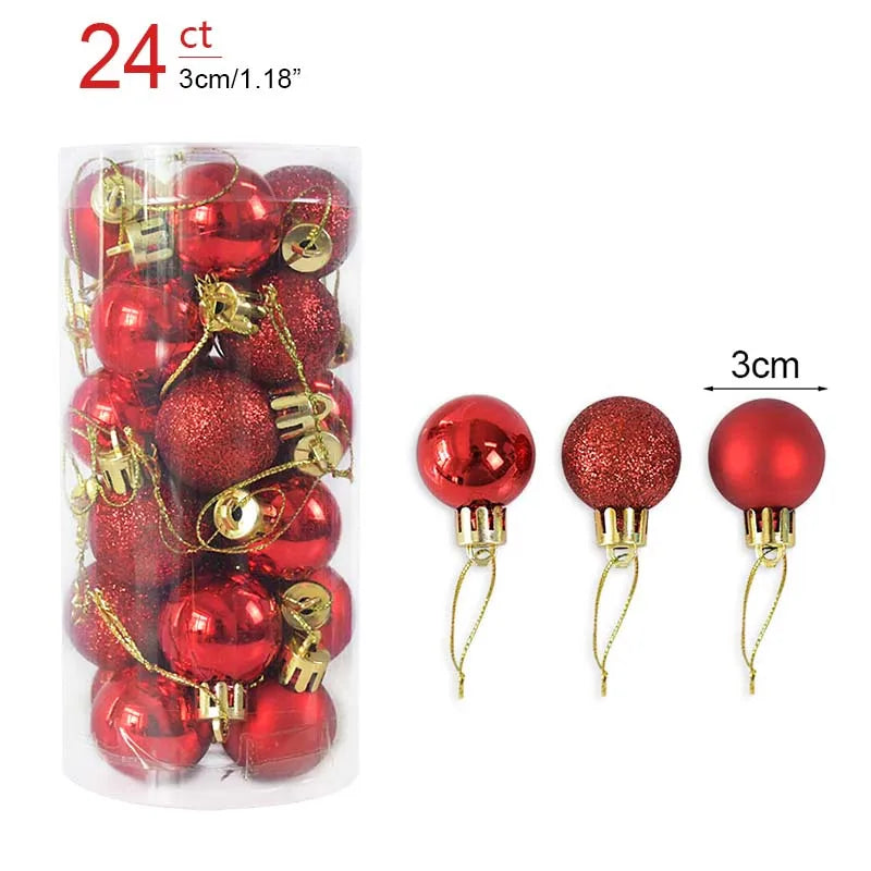 Kerstballen 36 stuks | Versiering voor Kerstmis Boom-Home Decor-Calora-Goud-Calora