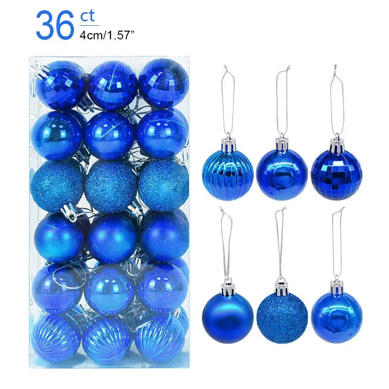 Kerstballen 36 stuks | Versiering voor Kerstmis Boom-Home Decor-Calora-Goud-Calora