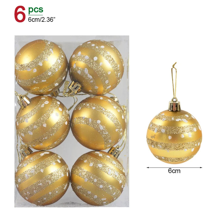 Kerstballen 36 stuks | Versiering voor Kerstmis Boom-Home Decor-Calora-Goud-Calora