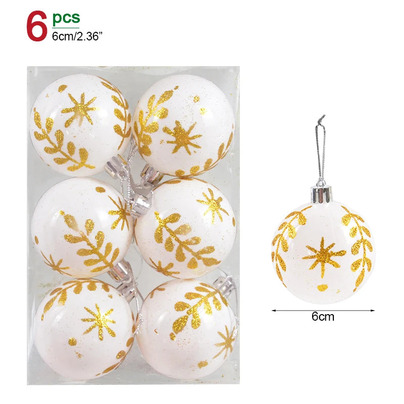 Kerstballen 36 stuks | Versiering voor Kerstmis Boom-Home Decor-Calora-Goud-Calora
