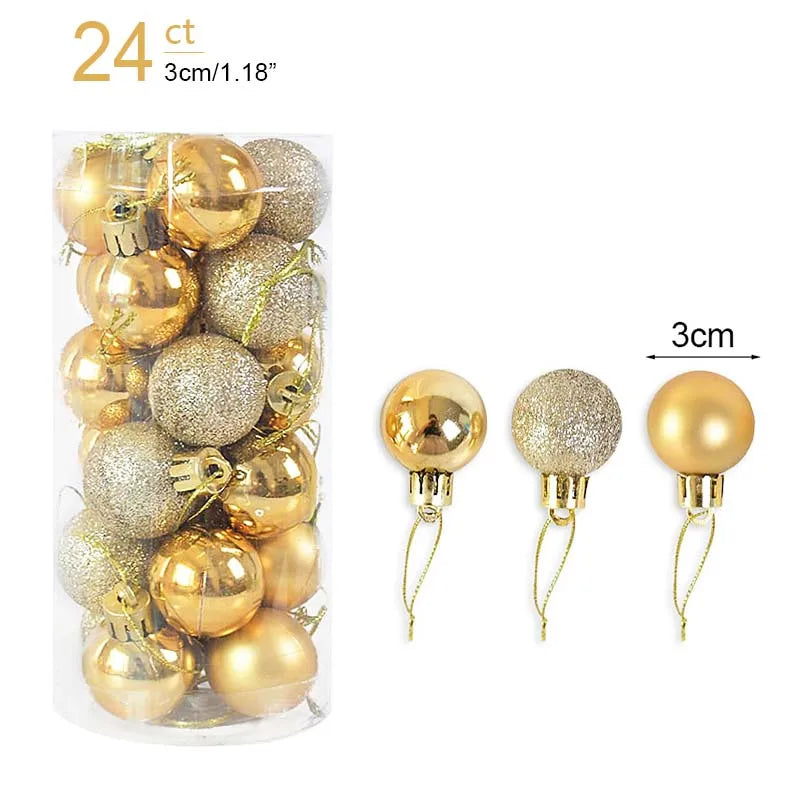 Kerstballen 36 stuks | Versiering voor Kerstmis Boom-Home Decor-Calora-Goud-Calora