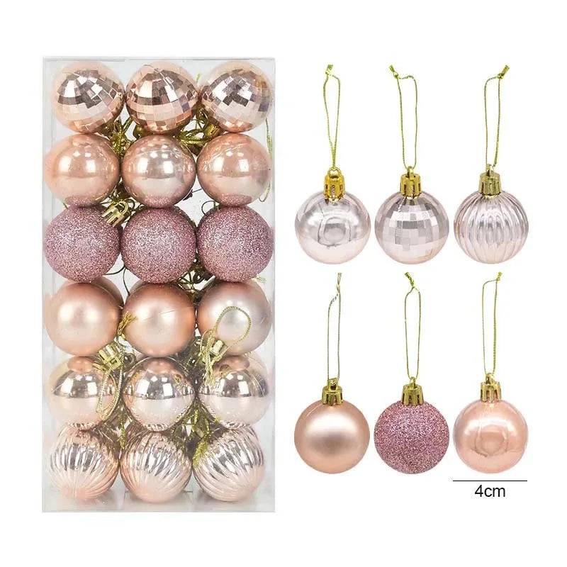 Kerstballen 36 stuks | Versiering voor Kerstmis Boom-Home Decor-Calora-Goud-Calora