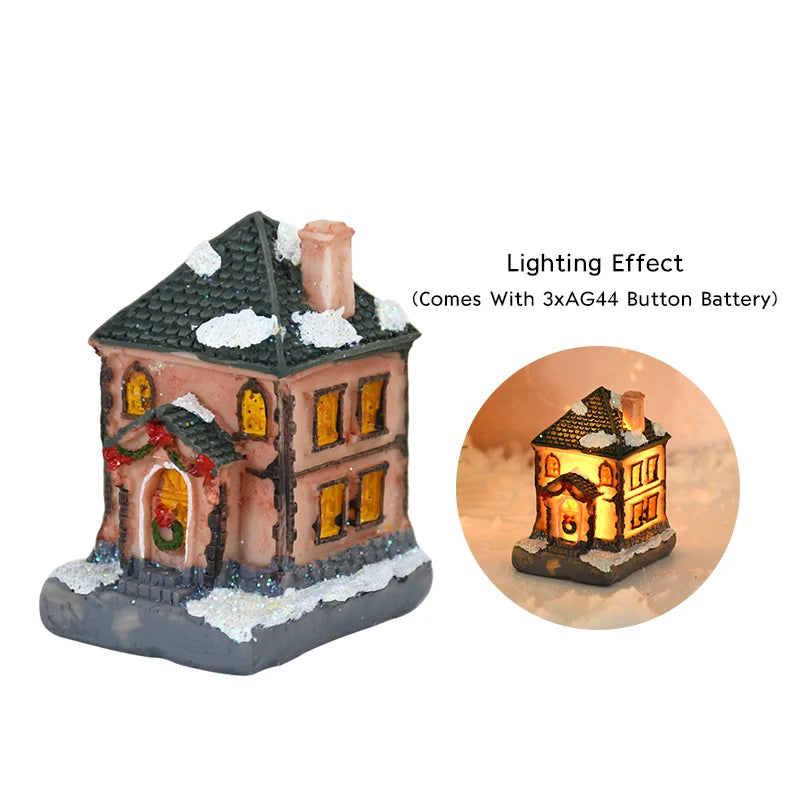 Kersthuisje | Luminous Cabin LED Decoraties voor Kerstmis-Home Decor-Calora-1 Huisje-Calora