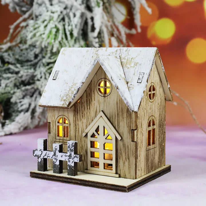 Kersthuisje | Luminous Cabin LED Decoraties voor Kerstmis-Home Decor-Calora-1 Huisje-Calora