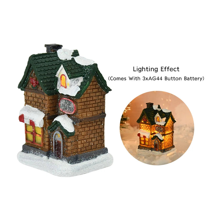 Kersthuisje | Luminous Cabin LED Decoraties voor Kerstmis-Home Decor-Calora-1 Huisje-Calora