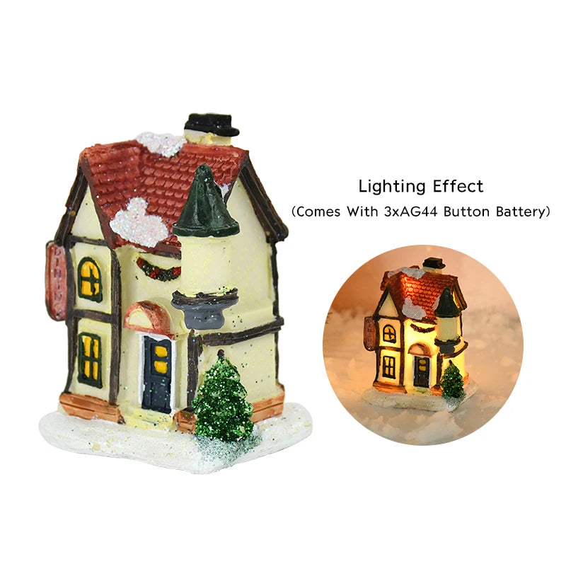 Kersthuisje | Luminous Cabin LED Decoraties voor Kerstmis-Home Decor-Calora-1 Huisje-Calora