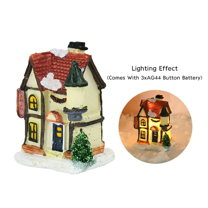 Kersthuisje | Luminous Cabin LED Decoraties voor Kerstmis-Home Decor-Calora-1 Huisje-Calora