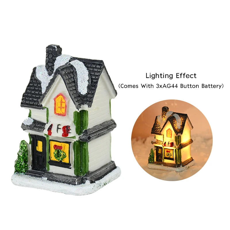 Kersthuisje | Luminous Cabin LED Decoraties voor Kerstmis-Home Decor-Calora-1 Huisje-Calora