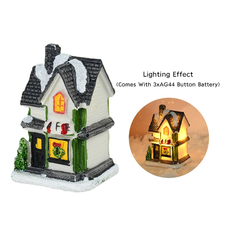 Kersthuisje | Luminous Cabin LED Decoraties voor Kerstmis-Home Decor-Calora-1 Huisje-Calora