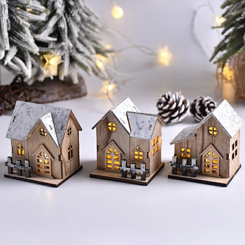 Kersthuisje | Luminous Cabin LED Decoraties voor Kerstmis-Home Decor-Calora-1 Huisje-Calora