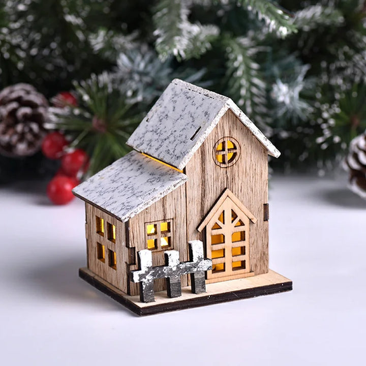 Kersthuisje | Luminous Cabin LED Decoraties voor Kerstmis-Home Decor-Calora-1 Huisje-Calora