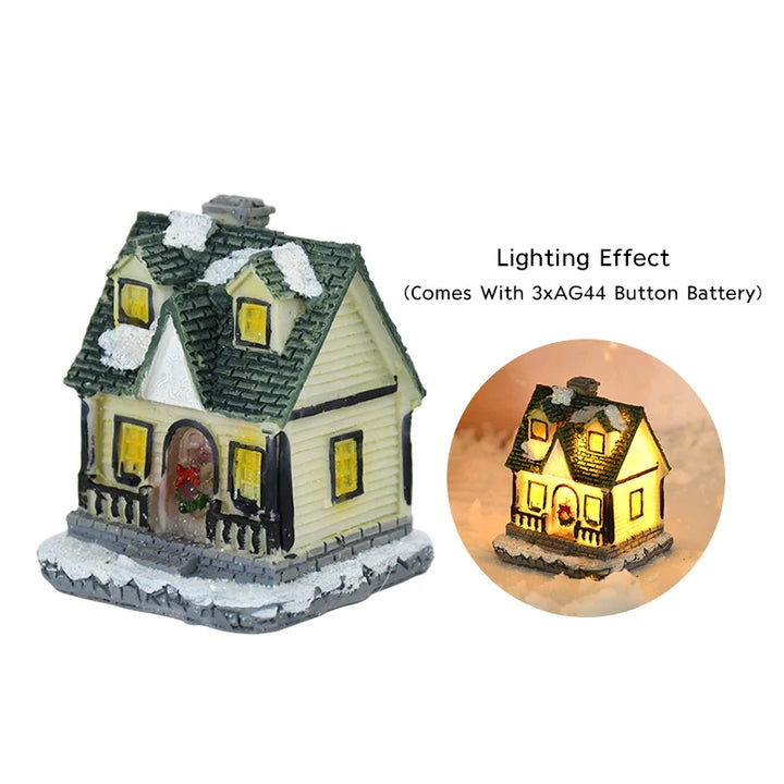 Kersthuisje | Luminous Cabin LED Decoraties voor Kerstmis-Home Decor-Calora-1 Huisje-Calora