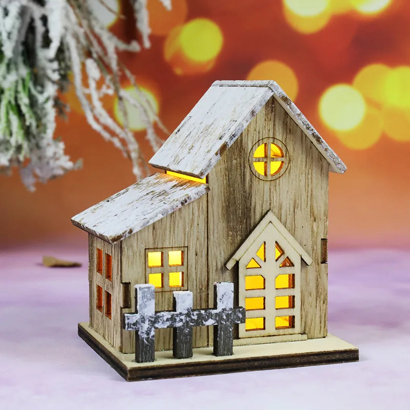 Kersthuisje | Luminous Cabin LED Decoraties voor Kerstmis-Home Decor-Calora-1 Huisje-Calora