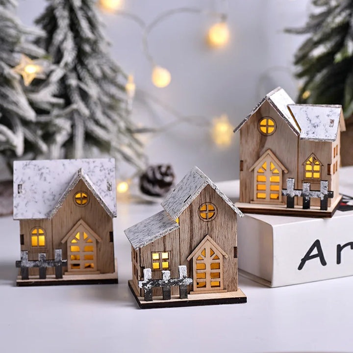 Kersthuisje | Luminous Cabin LED Decoraties voor Kerstmis-Home Decor-Calora-1 Huisje-Calora
